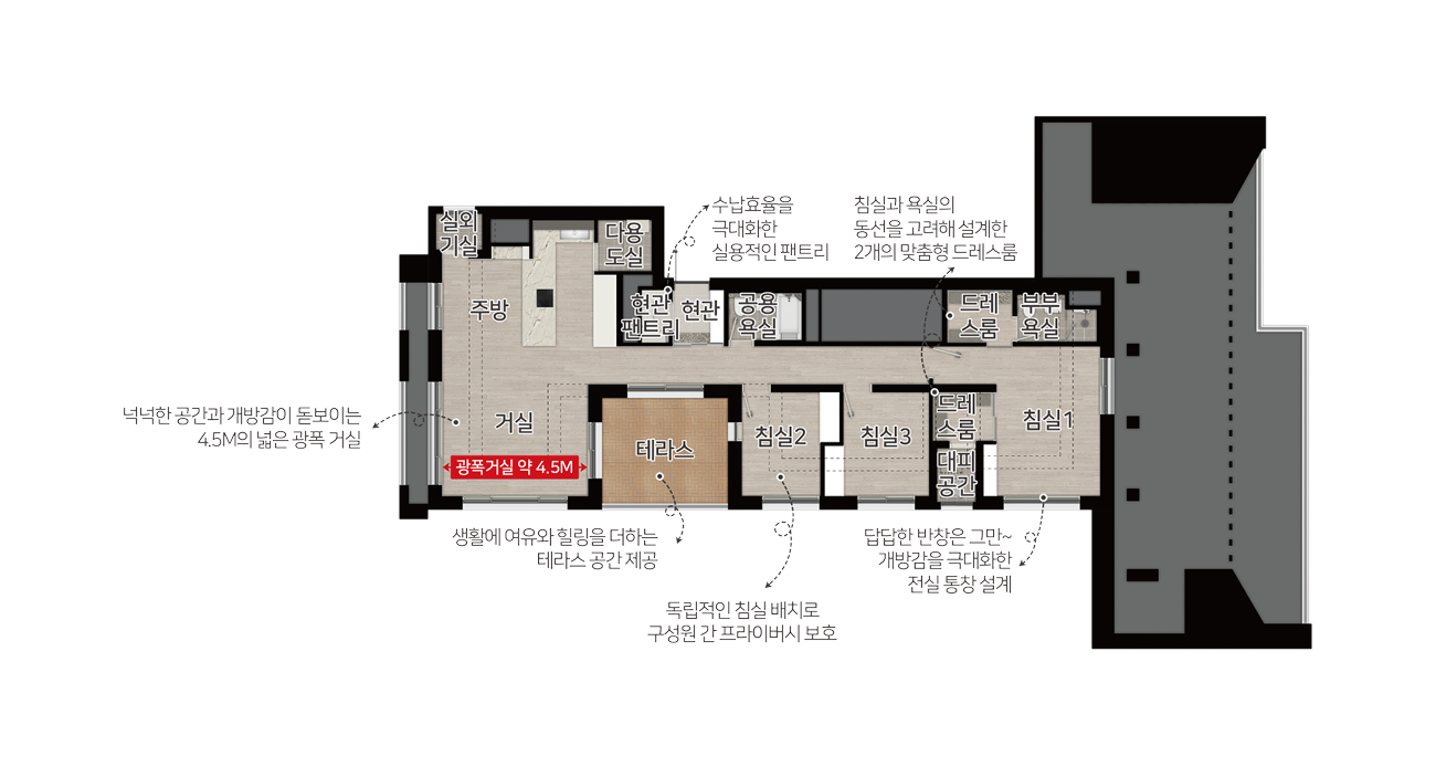 송도 한내들 센트럴리버 84PA